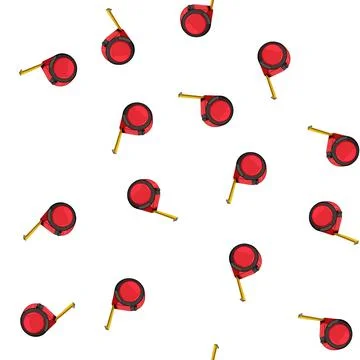 Pattern scale tape measure cartoon vector 스톡 일러스트