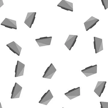 Pattern scan scanner document cartoon vector Illustrazione stock