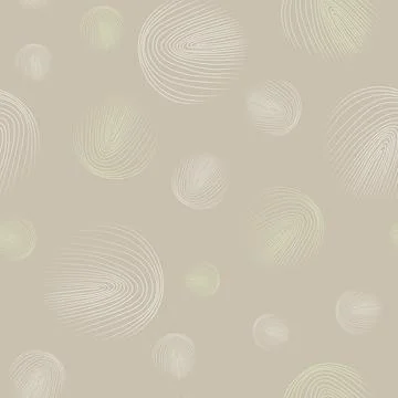 Pattern of Scandinavian-style floral elements on a pastel background Stockillustratie