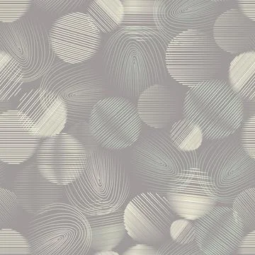 Pattern of Scandinavian-style floral elements on a pastel background 库存插图