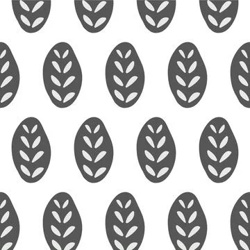 Pattern in scandinavian style イラスト素材