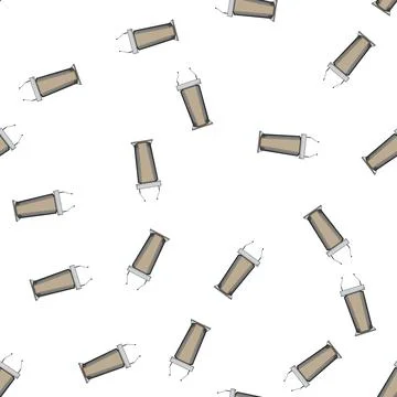 Pattern scene podium cartoon vector イラスト素材