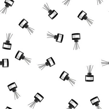 Pattern scent aroma sticks cartoon vector 库存插图