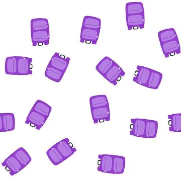 Pattern school backpack cartoon vector Stock Illustration
