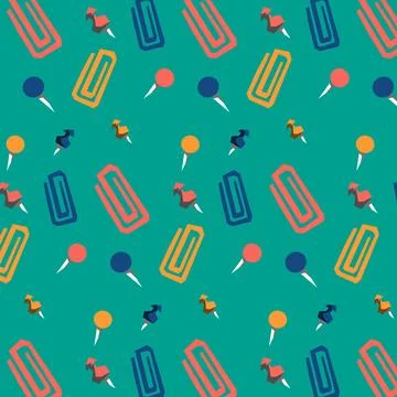 Pattern for school Stock Illustration