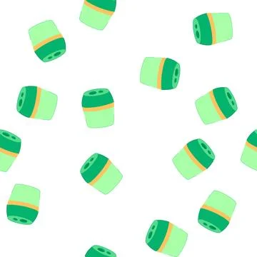 Pattern school sharpener pencil cartoon vector Illustration