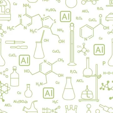 Pattern Science Network AI Smart Research Stock Illustration