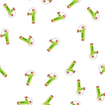 Pattern score laser tag gun toy cartoon vector Stock Illustration