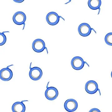 Pattern scotch electrical tape cartoon vector Stock Illustration