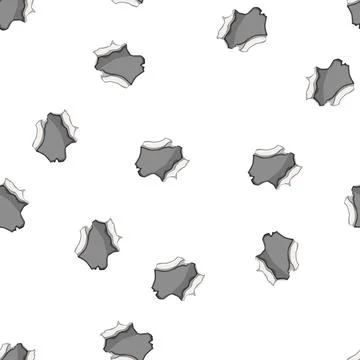 Pattern scrap torn paper cartoon vector Stock Illustration