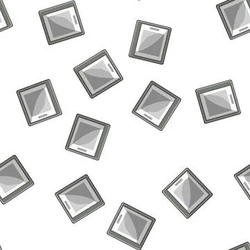 Pattern screen ebook reader cartoon vector Illustrazione stock