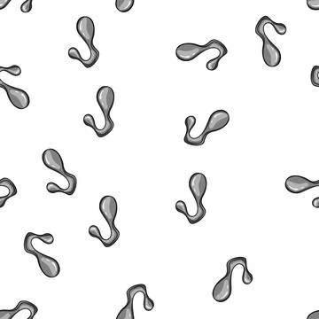 Pattern sculpture metal liquid shapes cartoon vector 库存插图