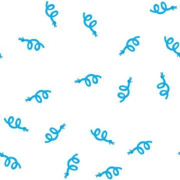 Pattern sculpture twisted hands cartoon vector Illustrazione stock