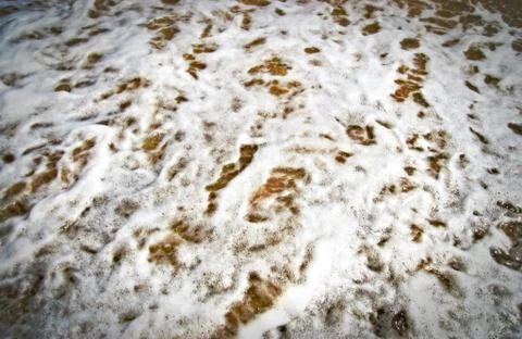 Pattern of sea foam Stock Photos