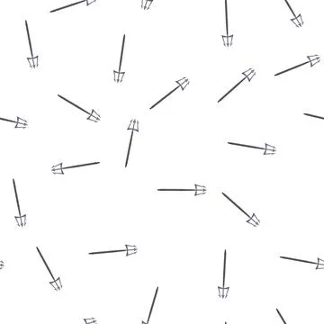Pattern sea trident magic cartoon vector イラスト素材