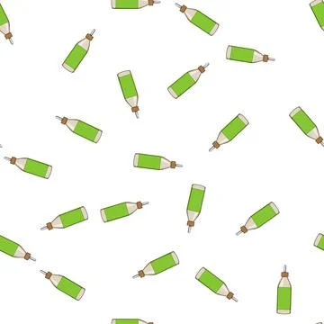 Pattern seal wood glue cartoon vector Stock Illustration