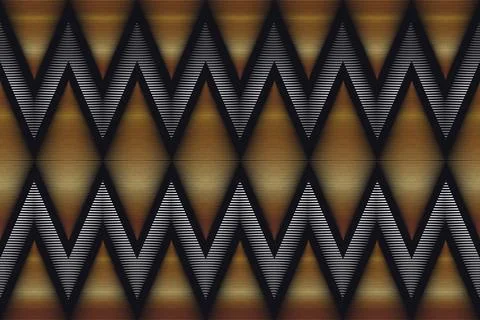 Pattern seamless batik songket rangrang lombok Stock Illustration