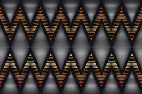 Pattern seamless batik songket rangrang lombok Illustrazione stock