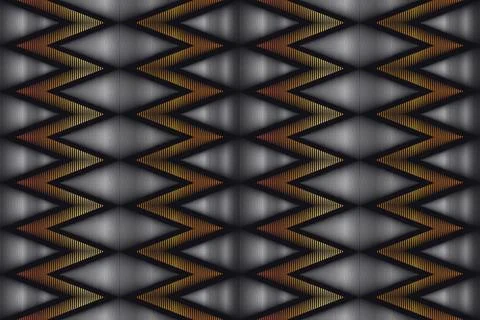 Pattern seamless batik songket rangrang lombok Stock Illustration