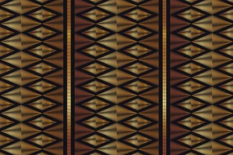 Pattern seamless batik songket rangrang lombok イラスト素材