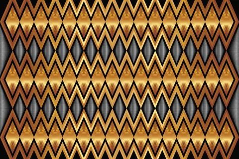 Pattern seamless batik songket rangrang lombok Stockillustratie