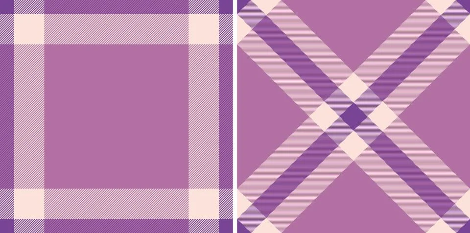 Pattern seamless textile of background vector texture with a plaid fabric c.. Stock Illustration