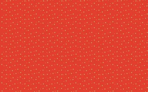 Pattern seamless, texture golden peas and circles on red background Illustrazione stock