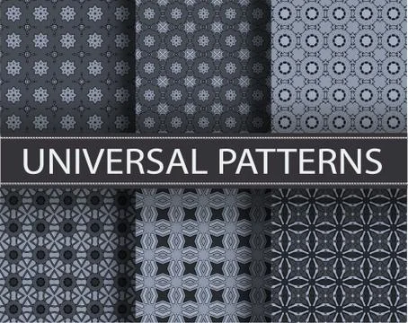 Pattern seamless texture vector background abstract geometric design.Modern f 库存插图