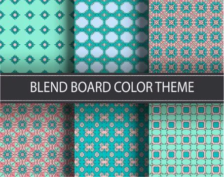 Pattern seamless texture vector background abstract geometric design.Modern f Stock Illustration