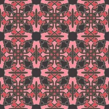 Pattern seamless texture vector background abstract geometric design.Modern f Illustration