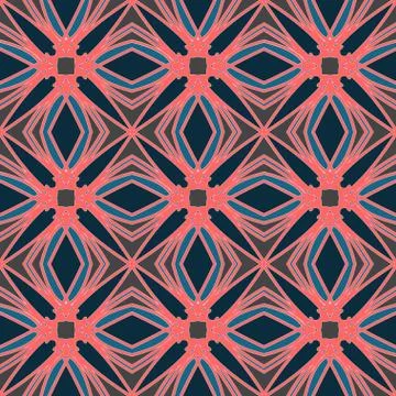 Pattern seamless texture vector background abstract geometric design.Modern f 库存插图