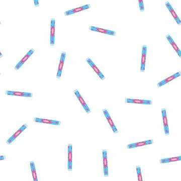 Pattern security event bracelet cartoon vector Stock Illustration