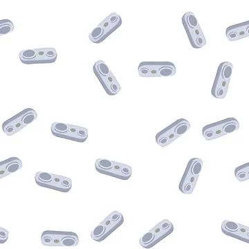 Pattern security smart home hub cartoon vector Stock Illustration