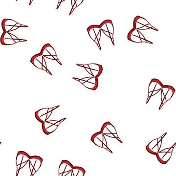 Pattern seductive bra sexy cartoon vector Stock Illustration