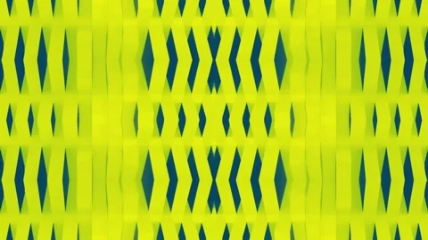 Pattern of a series of interlocking diamonds. 3d rendering loop animation Stock Footage 260162074