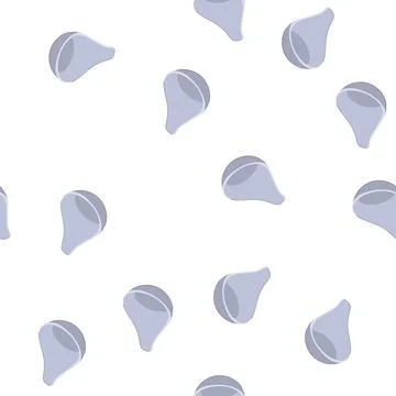 Pattern serveware sauce dipping bowl cartoon vector Stock Illustration