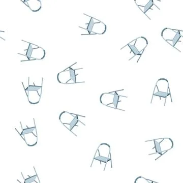 Pattern service step ladder safety cartoon vector Stock Illustration