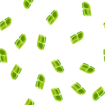 Pattern serving multi section meal tray cartoon vector Stock Illustration