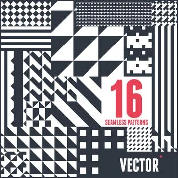 Pattern Set Stock Illustration