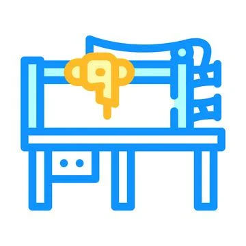Pattern sewing machine color icon vector illustration イラスト素材