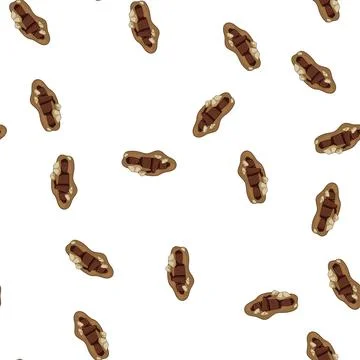 Pattern shaft pit cartoon vector Stock Illustration