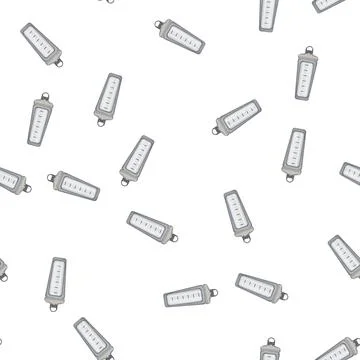 Pattern shake protein shaker cartoon vector Stock Illustration