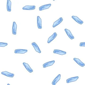 Pattern shallow puddle cartoon vector Stock Illustration