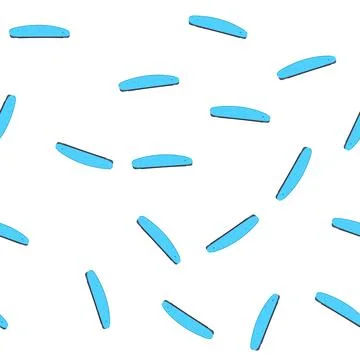 Pattern shape nail file cartoon vector Stock Illustration
