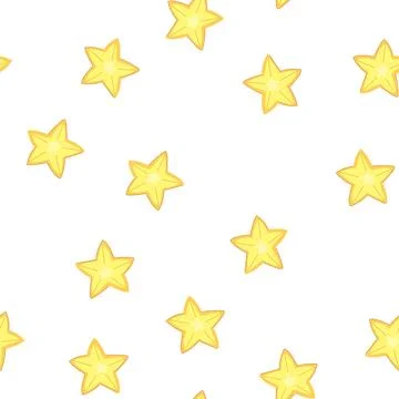 Pattern shape star cartoon vector Illustrazione stock