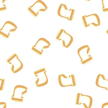 Pattern shapes cookie cutter cartoon vector Stock Illustration