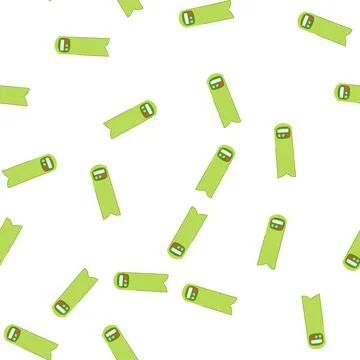 Pattern share digital bookmark cartoon vector Illustrazione stock