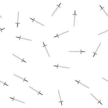 Pattern sharp medieval sword cartoon vector Stock Illustration
