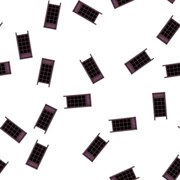 Pattern shelf wine cabinet cartoon vector Stock Illustration