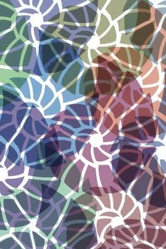 Pattern with shells pattern with shells Copyright: xZoonar.com/winoxevertz... Foto stock